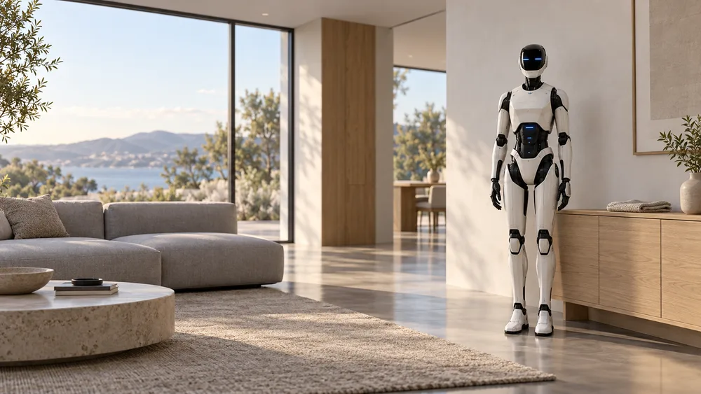 Concept illustration of AURORA in a bright living room